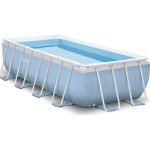 Intex Πισίνα PVC με Μεταλλικό Σκελετό 400x200x100εκ.